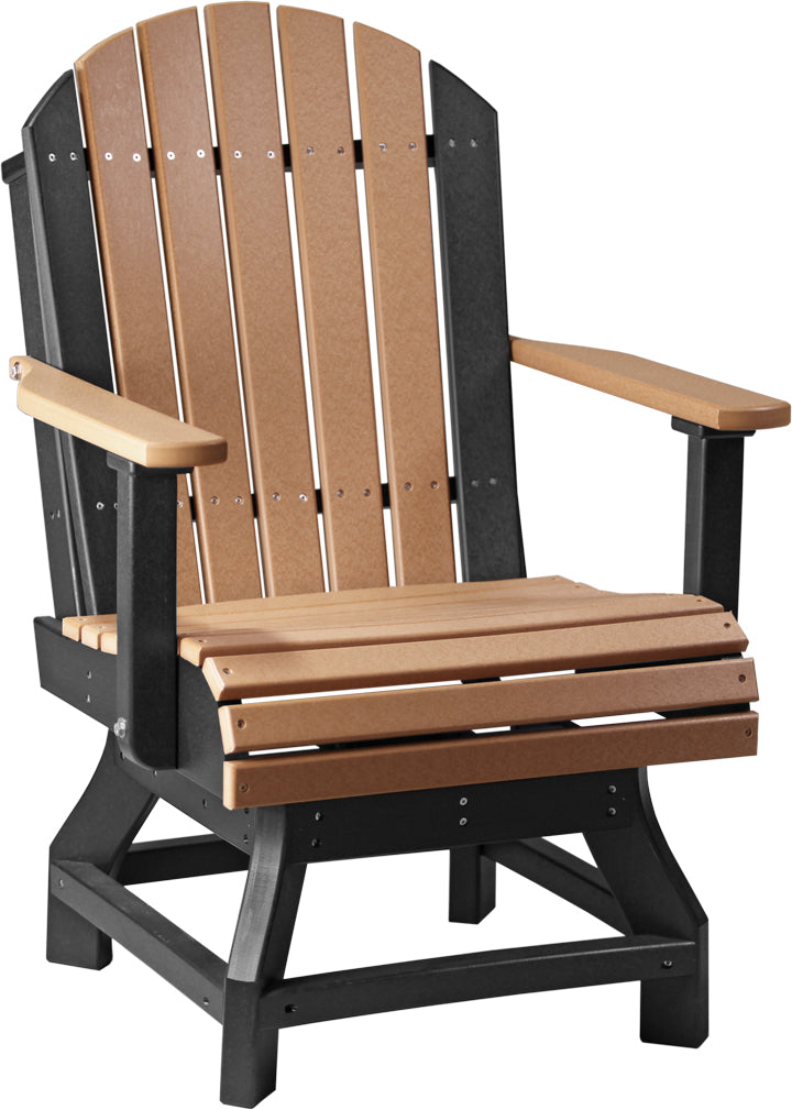 LuxCraft Adirondack Swivel Chair (Dining, Counter, and Bar Height Available)