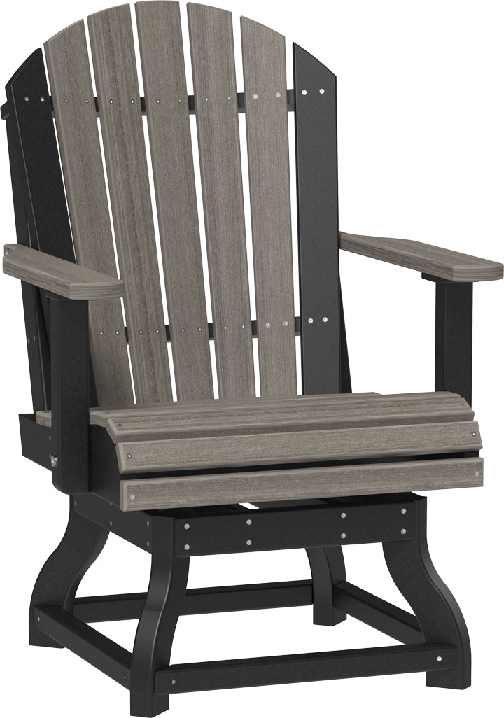 LuxCraft Adirondack Swivel Chair (Dining, Counter, and Bar Height Available)