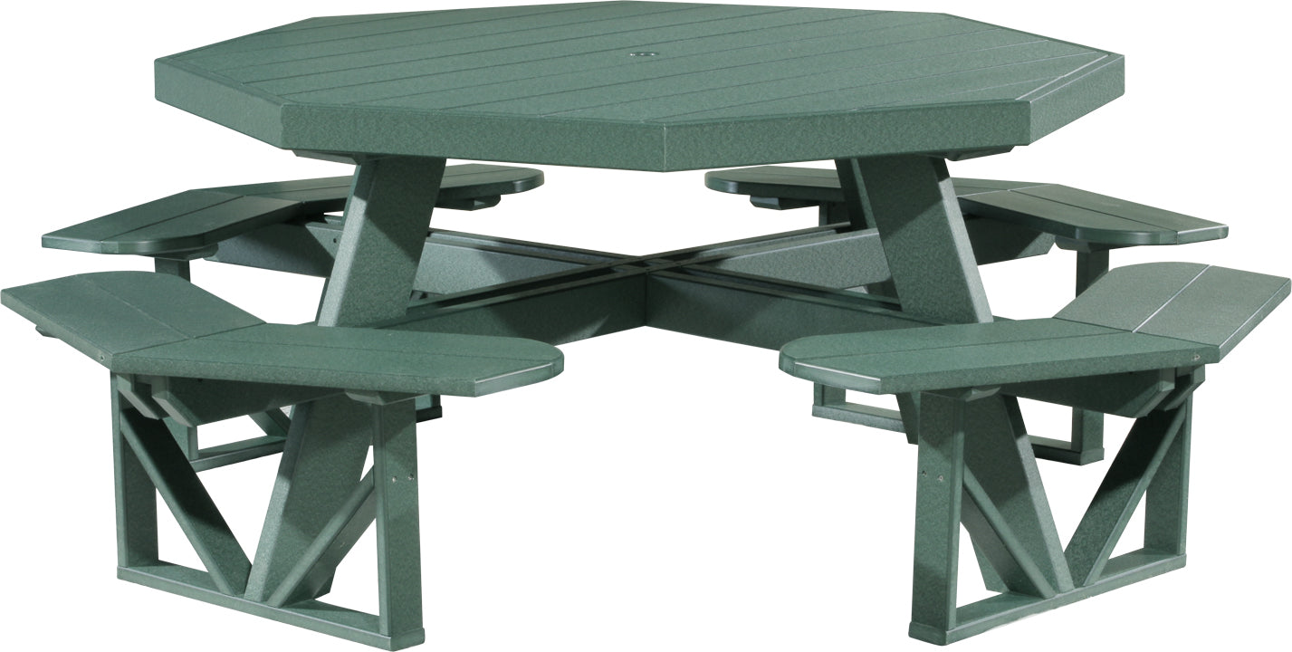 LuxCraft Octagon Picnic Table