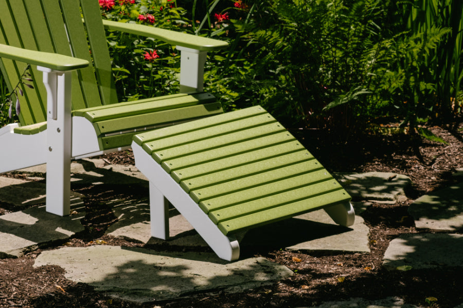 LuxCraft Deluxe Adirondack Footrest