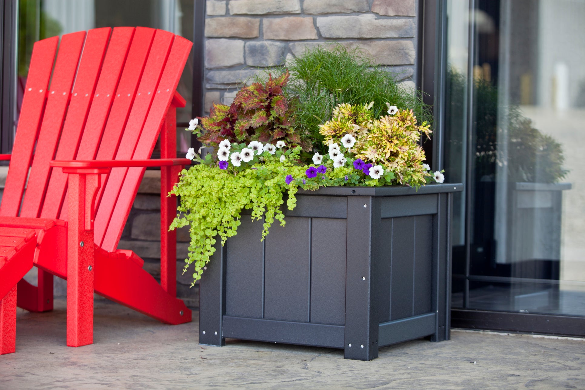 LuxCraft 24'' Square Planter