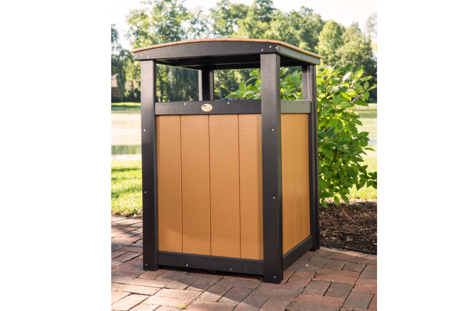 LuxCraft 32-Gallon Trash Can