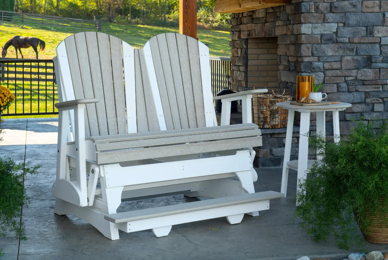 LuxCraft 4' Adirondack Balcony Glider