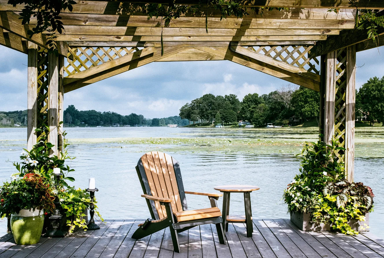 LuxCraft Folding Adirondack Chair