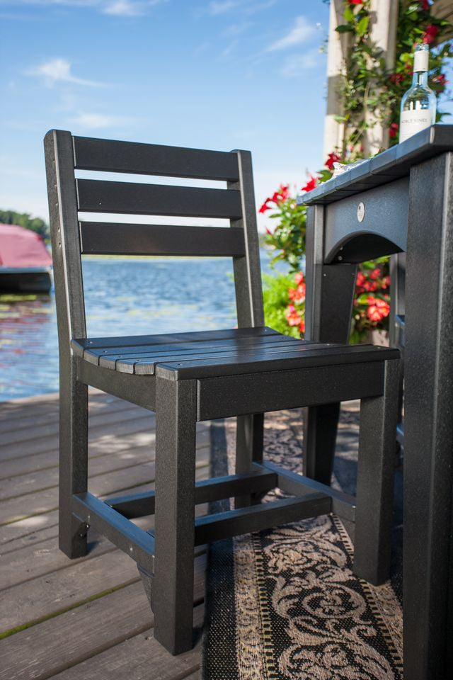 LuxCraft Island Side Chair (Dining, Counter, and Bar Height Available)